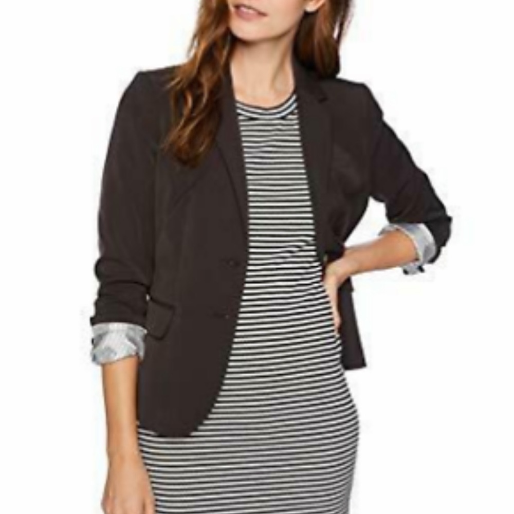 J Crew Mercantile Schoolboy Brown Blazer Size 0